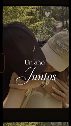 Un año juntos ❤️