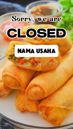 Sorey We are closed