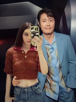photo with frontman