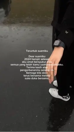 Teruntuk suamiku