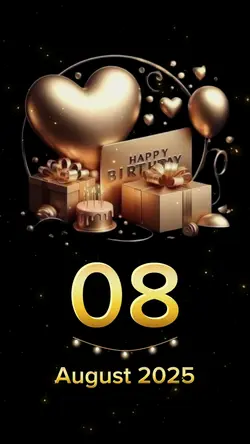 hbd 08 August 2025