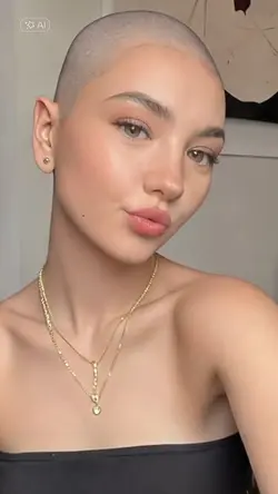 Bald hair
