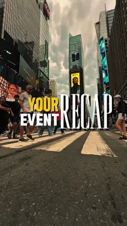 your event recap 