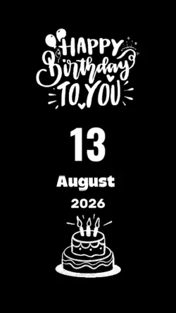 BDAY MY SON 13 AUGUS