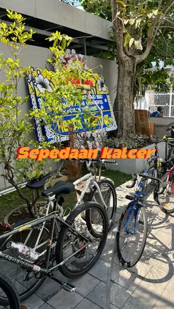 sepedaan kalcer