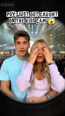 Kiss Cam funny AI