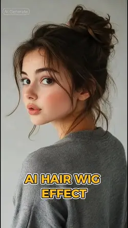 AI Hair wig filter 