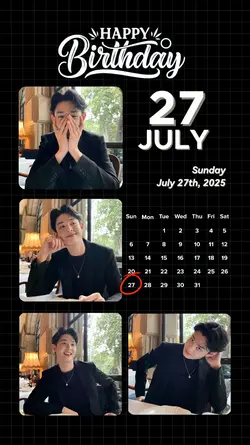 27 JULY BIRTHDAY