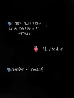 Porque al pasado