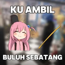 Ku ambil buluh sebat