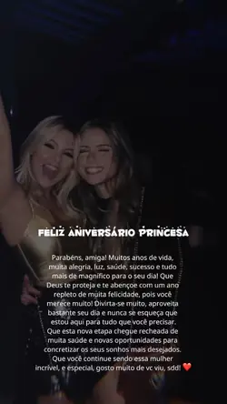 Parabéns amiga 