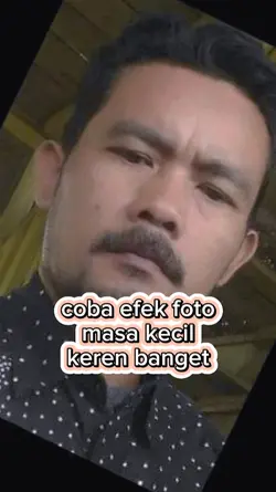efek foto masa kecil