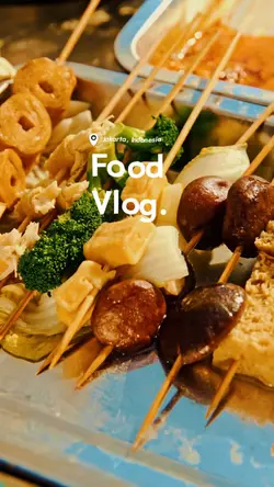 Food  vlog estetik