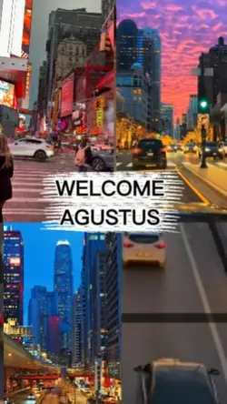 WELCOME AGUSTUS