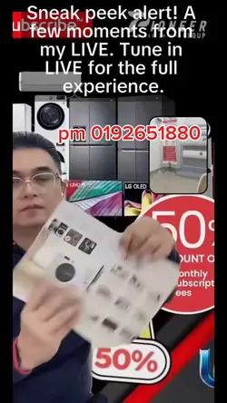 50% Discount from LG