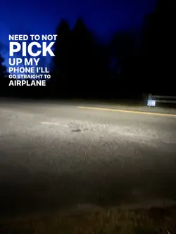 Airplane mode!