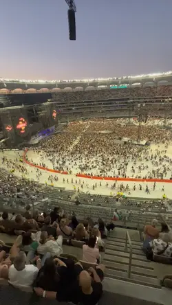 Coldplay concert 