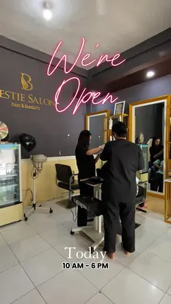 We are open 