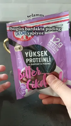 bardakta puding 