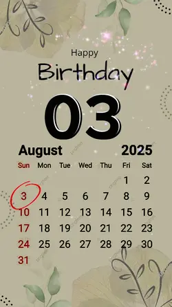 Birthday 03Augst2025