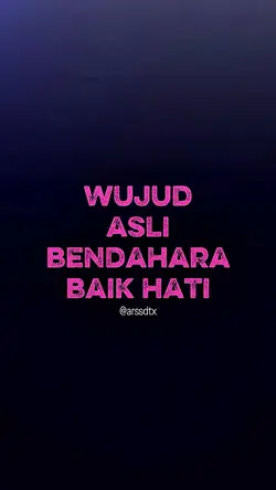 WUJUD ASLI BENDAHARA