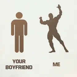 your boyfriend vs me