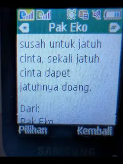 susah untuk jatuh