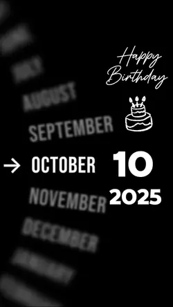 HBD 10 OCTOBER 