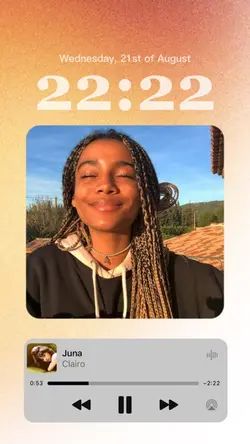 Spotify lockscreen
