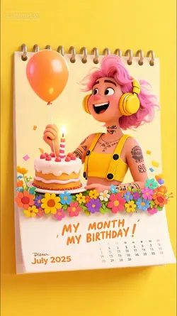 July Birthday Pixar