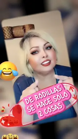 De rodilla 2 cosas  