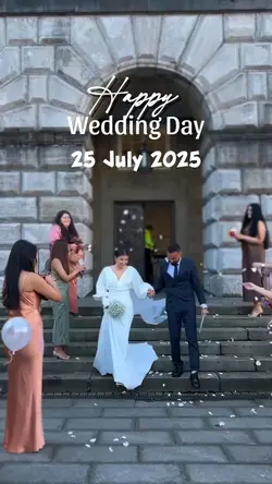 Happy wedding day