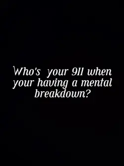 mental breakdown 