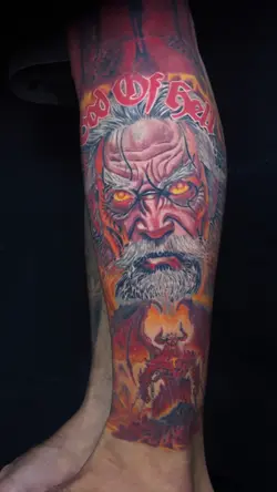Blac-8 tattoo