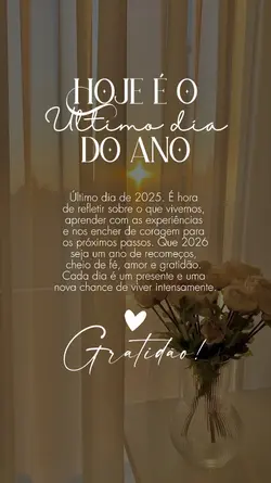 Último dia 2025