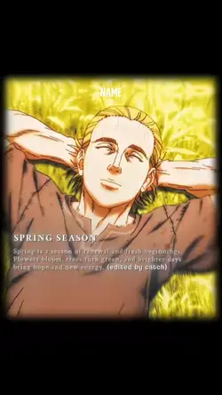 Spring edit