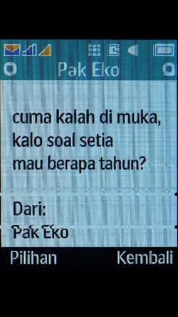 cuma kalah di 