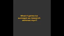 Research Defense