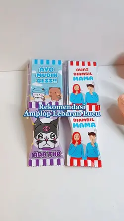 Amplop Lebaran Unik