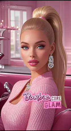 Barbiecore glam