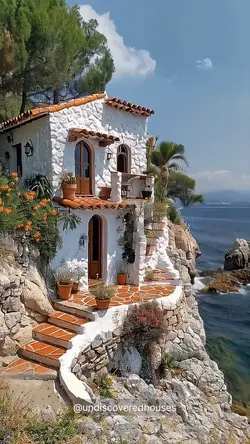 Simple house, beach