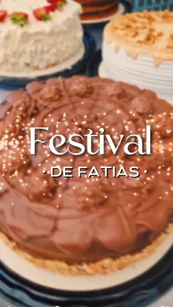Bolo Festival Fatias
