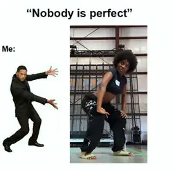 nobody is perfect 