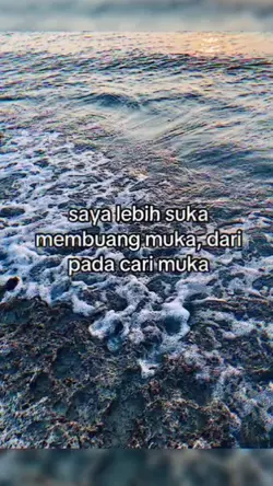 aku lebih suka buang