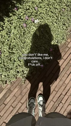 you don't like me