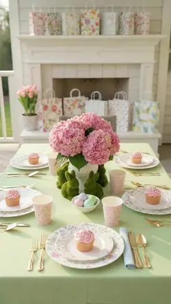 Easter table & treats edit