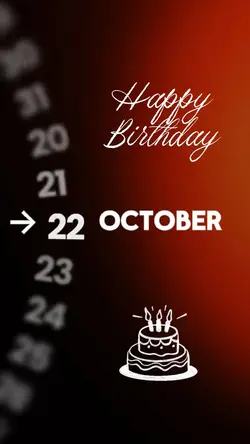 HBD 22 OCTOBER