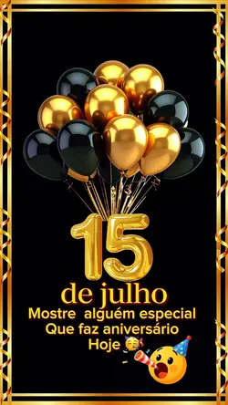 Niver 15 de julho 