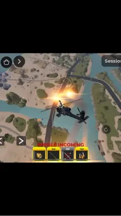 Helicopter dogfight