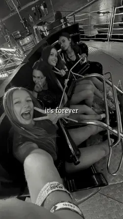 with best friends